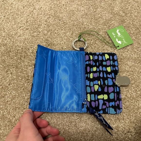 NWT Vera Bradley Quick Swipe ID Indigo Pop - Picture 4 of 9